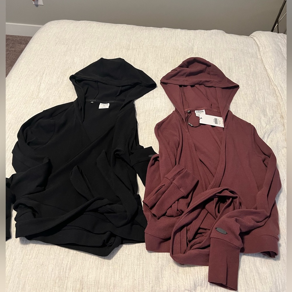 Gymshark wrap hoodies